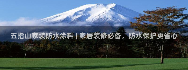 和记旗舰厅：五指山家装防水涂料 | 家居装修必备，防水保护更省心