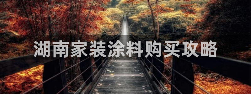 和记官方平台：湖南家装涂料购买攻略