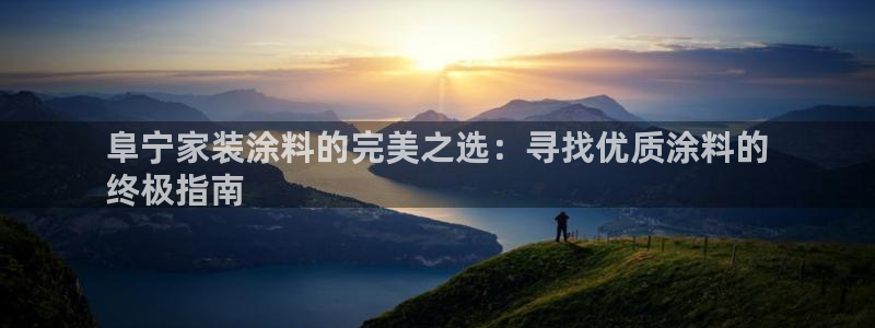和记AG：阜宁家装涂料的完美之选：寻找优质涂料的
终极指南