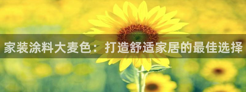 上海和记餐饮：家装涂料大麦色：打造舒适家居的最佳选择