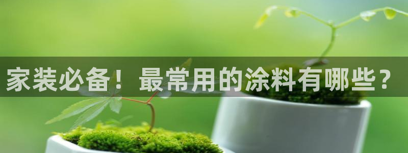 和记官方：家装必备！最常用的涂料有哪些？