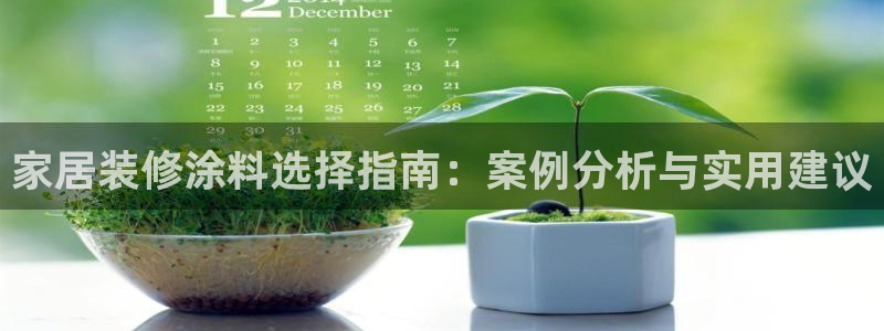 和记登陆：家居装修涂料选择指南：案例分析与实用建议